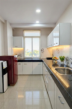 Bedroom and interior finish